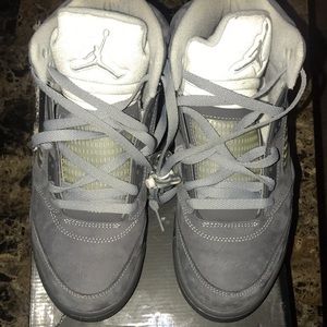 Air Jordan Wolfe Grey 5s